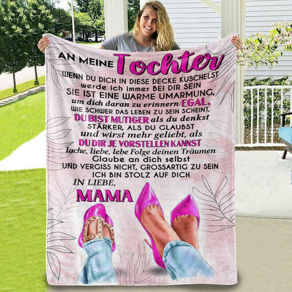 Divesart - Decke von Mutter zu Tochter - "Du bist mein bester Freund"