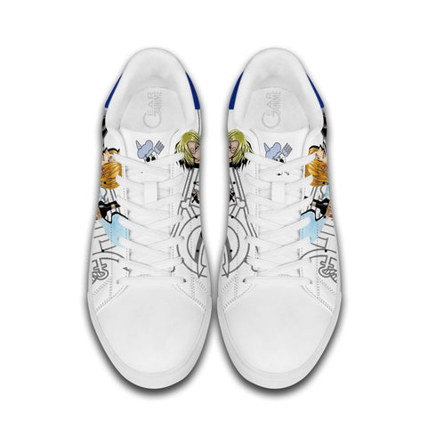 Sanji Skate Sneakers Custom Anime OP Shoes