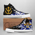 Prince Vegeta High Top Shoes Custom Manga Anime DB Sneakers