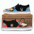 Sabo and Portgas Ace Slip On Sneakers Custom Anime OP Shoes