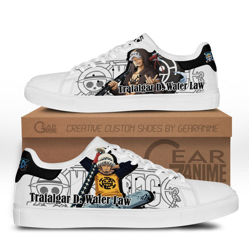 Law Skate Sneakers Custom Anime OP Shoes