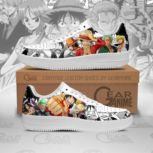 OP Air Sneakers Mixed Manga Style Anime Shoes