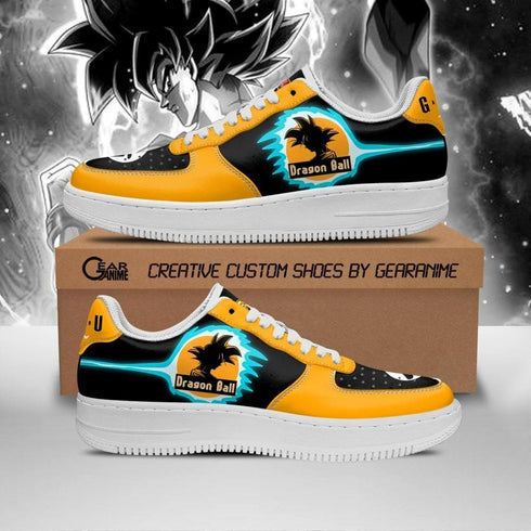 Goku Air Sneakers Silhouette Custom DB Anime Shoes