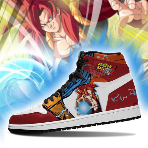 Gogeta Super Saiyan 4 Sneakers Dragon Ball GT Anime Shoes