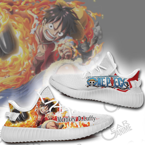 Monkey D Luffy Sneakers Custom Skill OP Anime Shoes