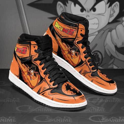 Goku Flying Nimbus Sneakers Kintoun Dragon Ball Custom Anime Shoes