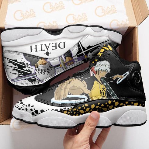 Trafalgar Law Sneakers Custom Anime OP Shoes
