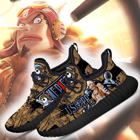 Usopp Reze Shoes OP Anime Shoes Fan Gift Idea TT04