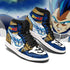 DBZ Vegeta Blue Sneakers Custom Anime DB Shoes