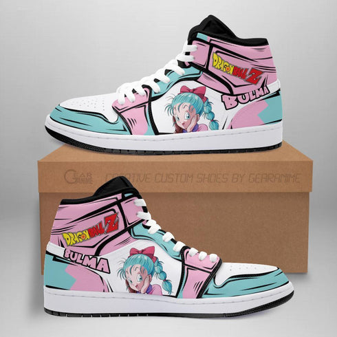 DB Bulma Sneakers Custom Anime Shoes
