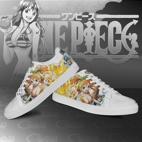 Nami Skate Shoes OP Custom Anime Shoes