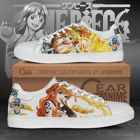 Nami Skate Shoes OP Custom Anime Shoes