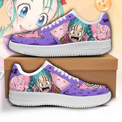 Bulma Sneakers Custom DB Anime Shoes Fan Gift PT05