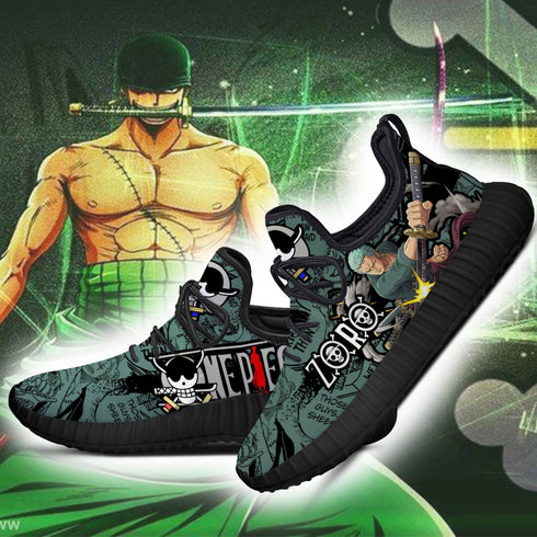 Roronoa Zoro Reze Shoes OP Anime Shoes Fan Gift Idea TT04