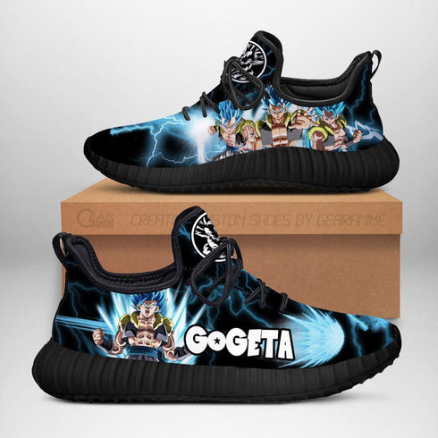 Gogeta Blue Reze Shoes DB Anime Shoes Fan Gift TT04