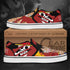 Monkey D Luffy Slip On Sneakers OP Custom Anime Shoes