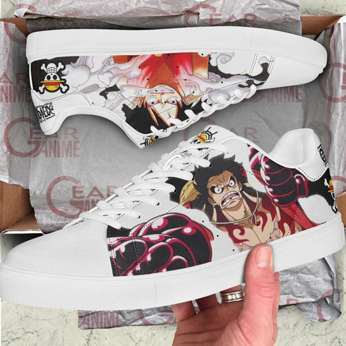 Monkey D Luffy Skate Shoes OP Custom Anime Shoes