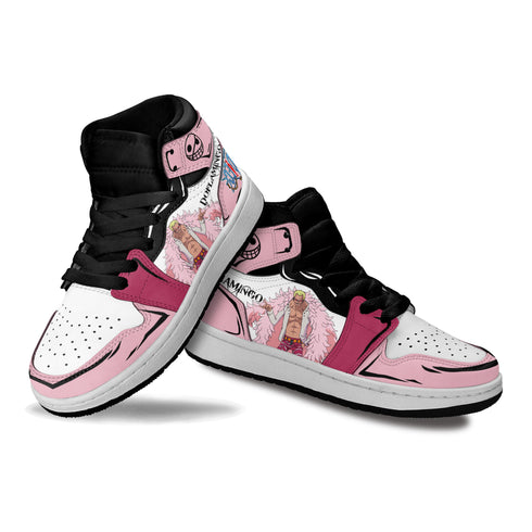 Donquixote Doflamingo Kids Sneakers Custom Anime OP Shoes For Kids