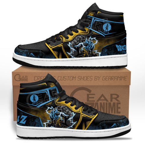 Gogeta Sneakers Custom DB Anime Shoes Style Amoled