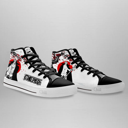 Shanks High Top Shoes Custom Anime OP Sneakers Japan Style