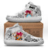 Goku God Sneakers Air Mid Custom DB Anime Shoes Mix Manga