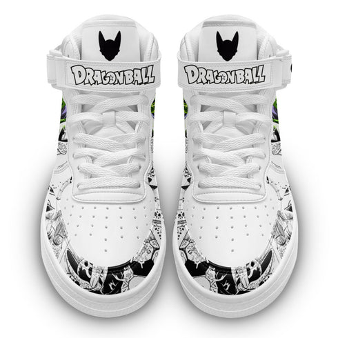 Cell Sneakers Air Mid Custom Dragon Ball Anime Shoes Mix Manga