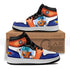 Goku Blue Kids Sneakers Custom DB Anime Shoes For Kids
