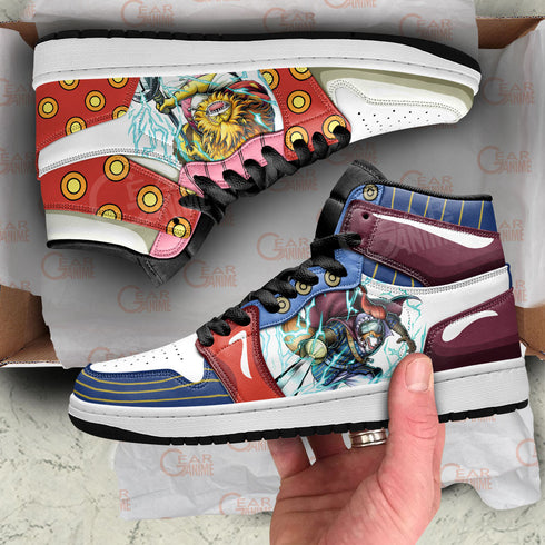 Inuarashi and Nekomamushi Sneakers Custom OP Anime Shoes