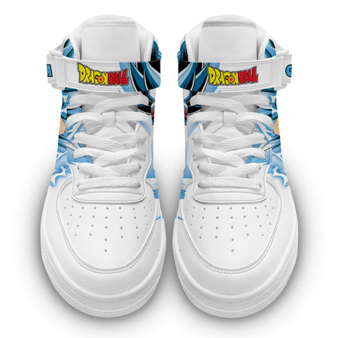 Gogeta Sneakers Air Mid Custom Dragon Ball Anime Shoes