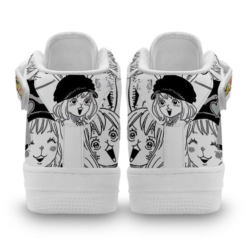 Carrot Sneakers Air Mid OP Custom Anime Shoes Mix Manga