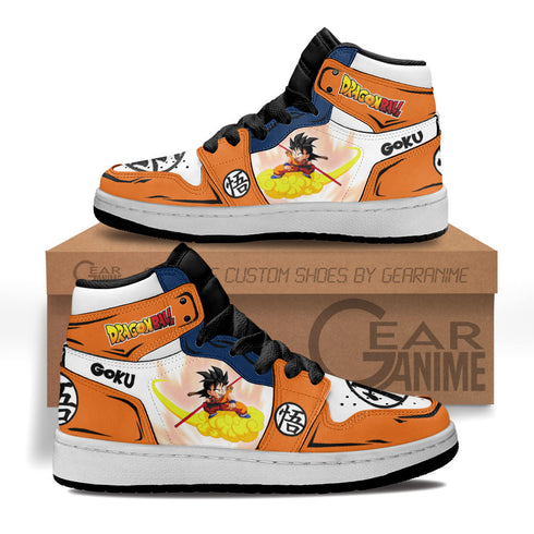 Goku Kid Kids Sneakers DB Anime Shoes For Kids