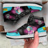 Bulma Sneakers Custom Dragon Ball Anime Shoes Mix Galaxy