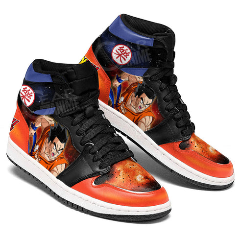 Yamcha Sneakers Custom Dragon Ball Anime Shoes Mix Galaxy