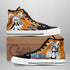 Carrot High Top Shoes OP Custom Anime Sneakers Mix Manga