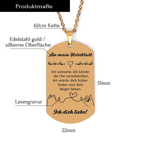 Wir sind vom Schicksal gebunden - Anhänger für einen geliebten Menschen