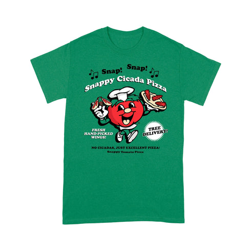 Divesart - Snappy Cicada Pizza - Snappy Tomato Pizza Cicadas 2021 - Premium Tshirt
