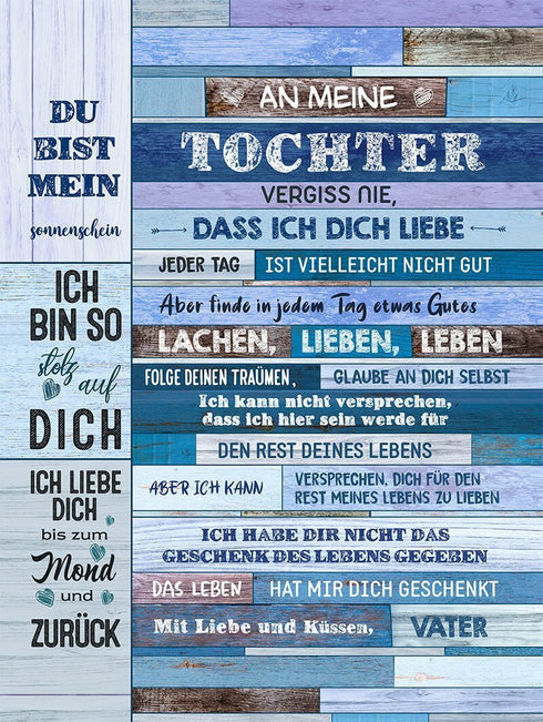 Divesart - Decke vom Vater an die Tochter - "Die Unvermeidlichkeit der Liebe"