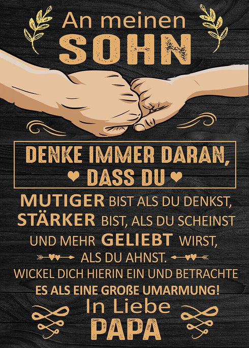 Divesart - Decke vom Vater an den Sohn - "Wir sind ein tolles Team"