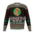 Weihnachtspullover - "Gingers are for life"
