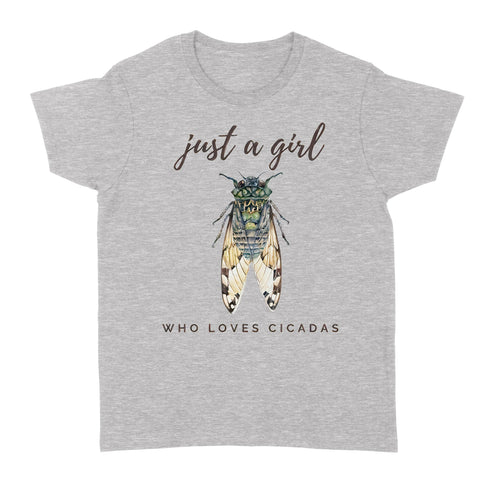 Divesart - Just a girl who love cicadas - Standard Women's T-shirt