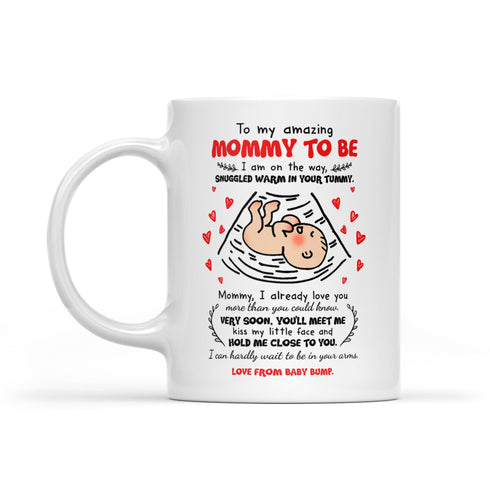 Gift For Mom To Be I Am On The Way Mug