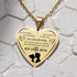 Verlieben - Herzanhänger graviert für einen geliebten Menschen