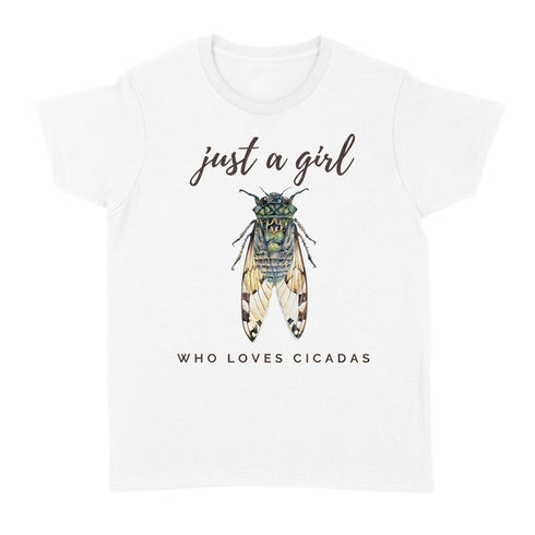 Divesart - Just a girl who love cicadas - Standard Women's T-shirt