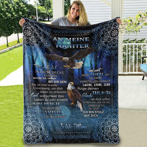 Divesart - Decke von Mutter zu Tochter - "Adlerflügel"