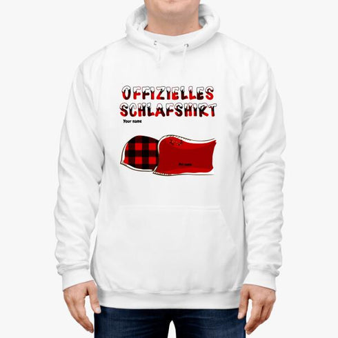 Personalized Cat and Dog Xmas theme Official Sleep Shirt - Christmas Gift for Pet Lover - Customizable