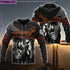 Viking Warrior And Odin Valhalla Limited Custom - Hoodie - Owls Matrix