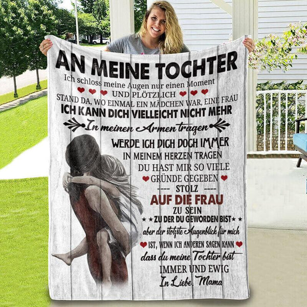 Divesart - Decke von Mutter zu Tochter - "Mein kleines Mädchen"