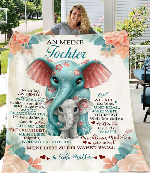 Divesart - Decke von Mutter zu Tochter - "Liebe in jedem Look"