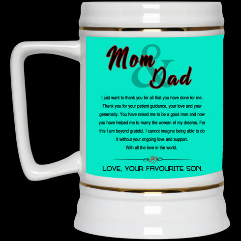 Awesome Gift For Your Parents Thank You For Your Love Mug - Famh