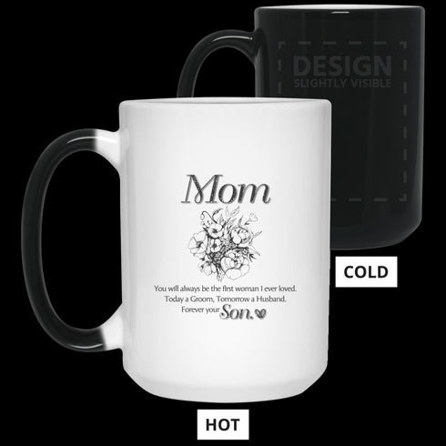 Divesart - Gift For Mom Today A Groom Tomorrow A Husband Mug